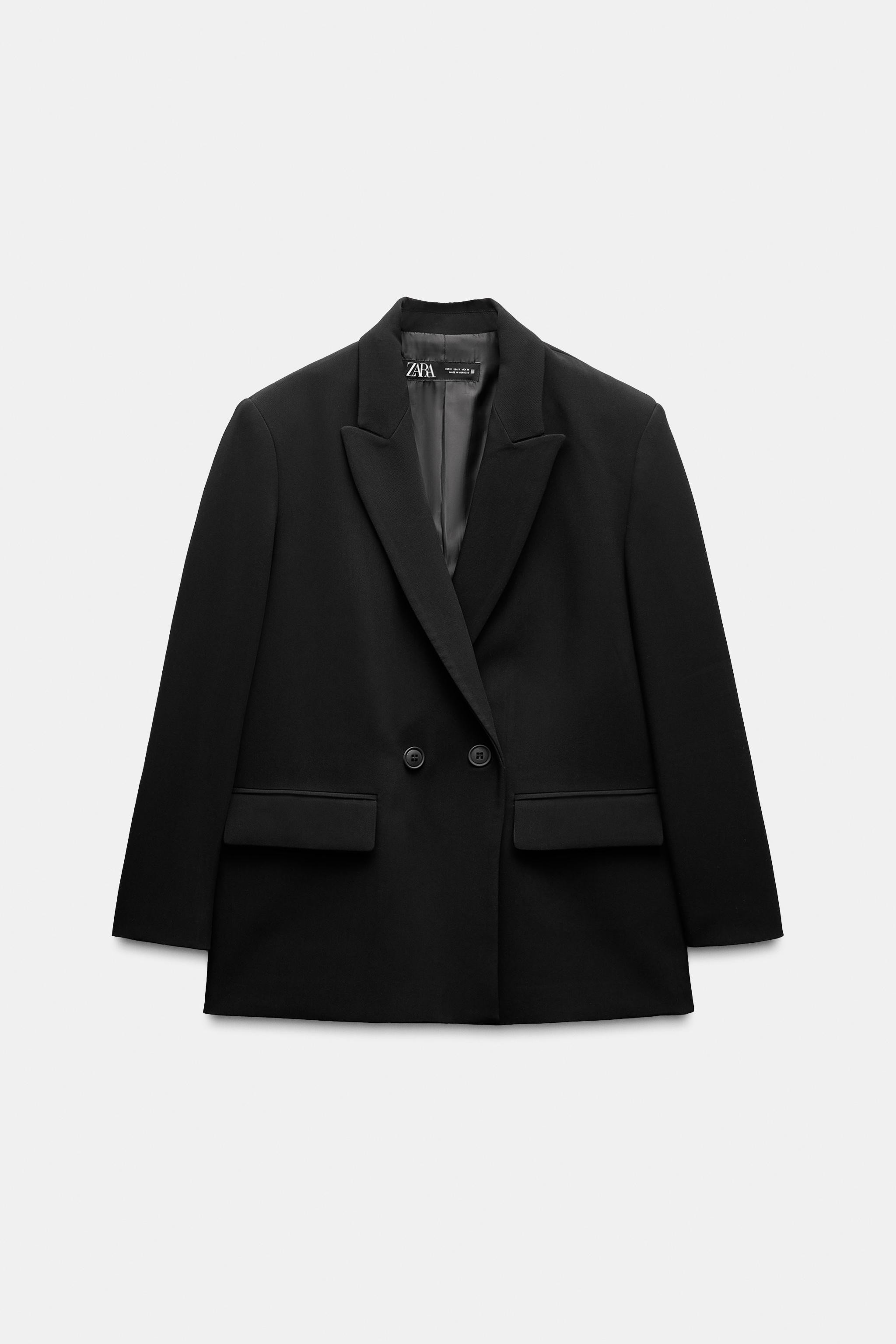 OVERSIZE DOUBLE-BREASTED BLAZER | Zara UK