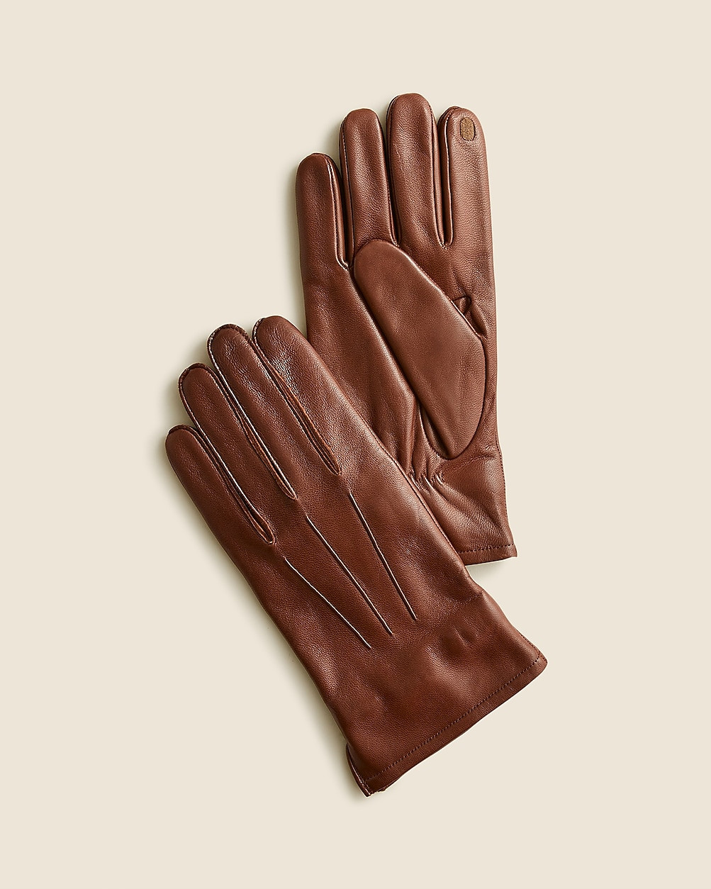 Cashmere-lined leather gloves | J. Crew US