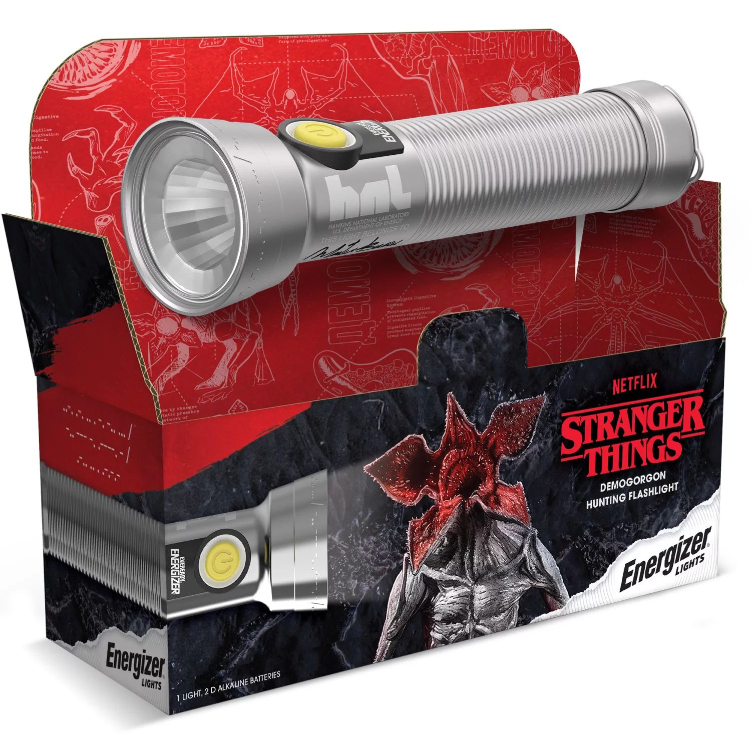 Energizer Stranger Things Demogorgon Hunting LED Flashlight, Limited Edition , 150 Lumen - Walmar... | Walmart (US)