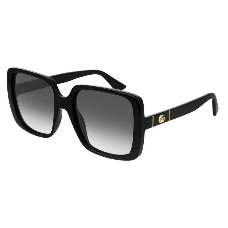 Women's Gucci Gg0632S 001 Sunglasses in Black | Size 56 | GG0632S Color 001 | LOZURI