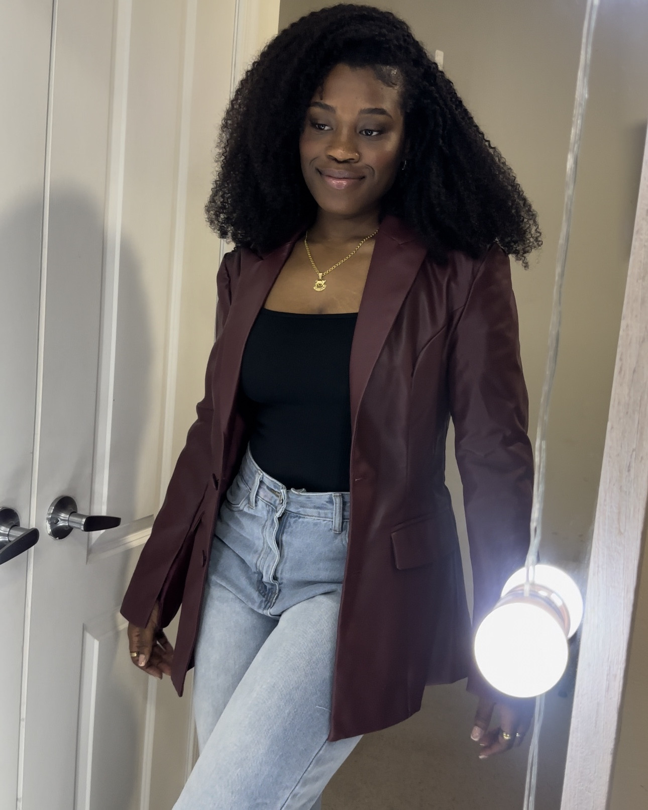 Such a closet essential and this color is so good! 