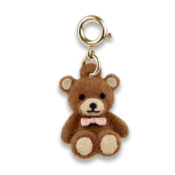 CHARM IT Gold Fuzzy Bear Charm | Persnickety