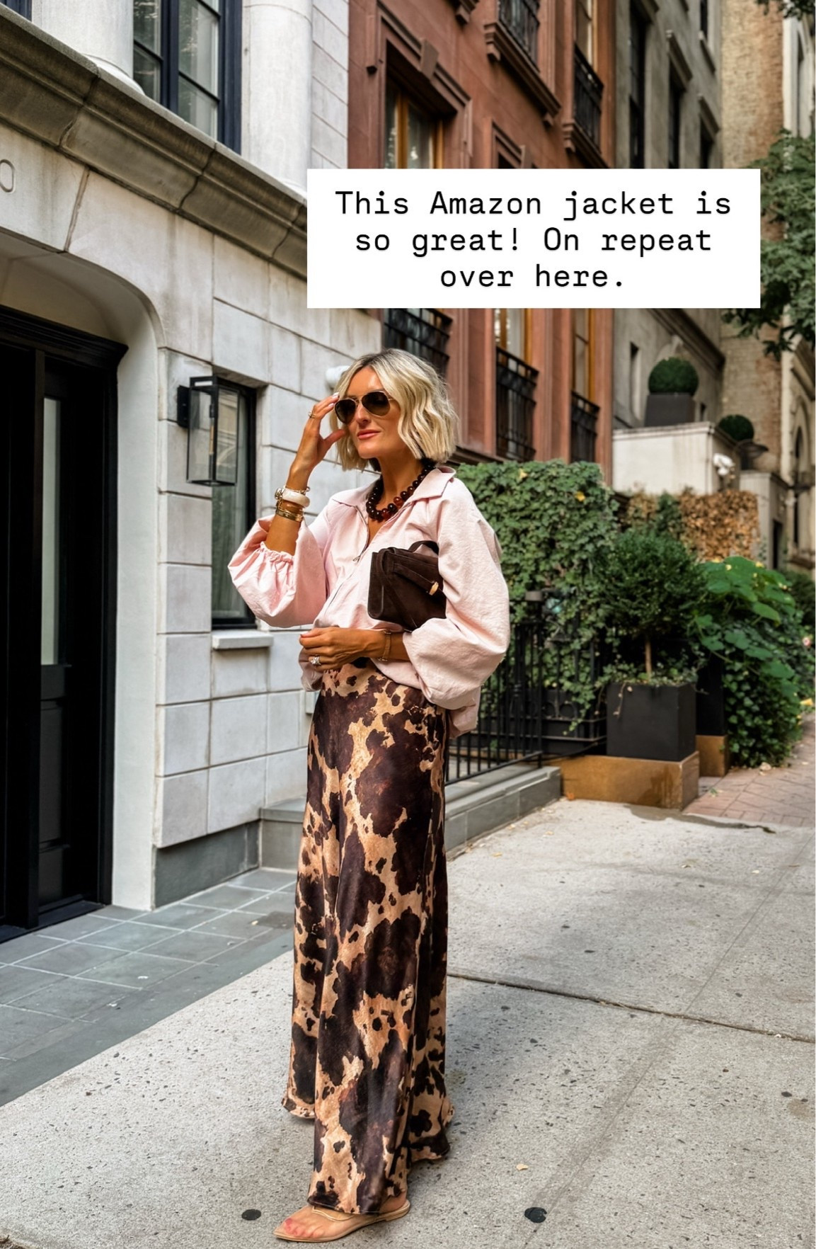 This light pink Amazon jacket is so fun! I love the oversized fit of it! This is such a great light layer for fall! Wearing S/2!

Loverly Grey, pink jacket, fall jacket, Amazon, fall outfit, New York

#LTKSeasonal