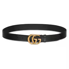 Leather belt with Double G buckle



        
            $ 490 | Gucci (US)