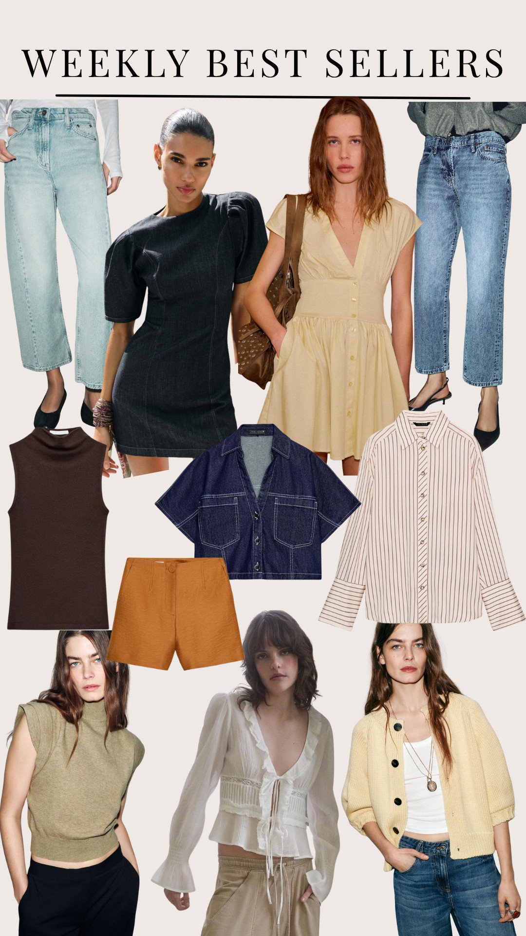 Your top favorite items recently! Sharing best sellers and the most loved pieces from this past week! ✨

Spring dresses
Summer dresses
Mini dresses
Denim dress
Denim top
Jeans
Cardigan
Butter yellow
Spring outfits
Blouse
Spring tops
Zara
 

#LTKdayinmylife #LTKSeasonal #LTKootd