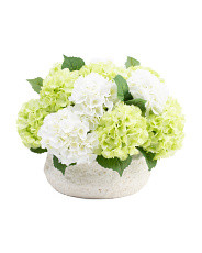 18in Covered Porch Outdoor Safe Faux Hydrangea Arrangement | Home | Marshalls | Marshalls