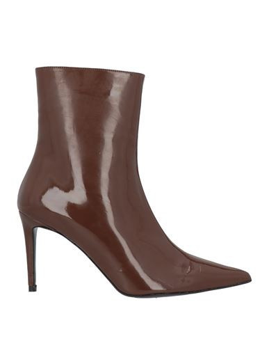 Ncub Woman Ankle boots Brown Size 6 Leather | YOOX (US)