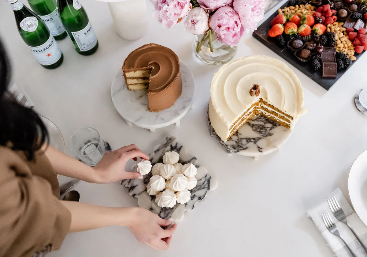 AMORE TRAY | Calacatta Viola | Alice Lane Home Collection