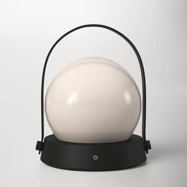 Millicent 8.25'' Battery Powered Integrated LED Color Changing Outdoor Lantern | Wayfair North America