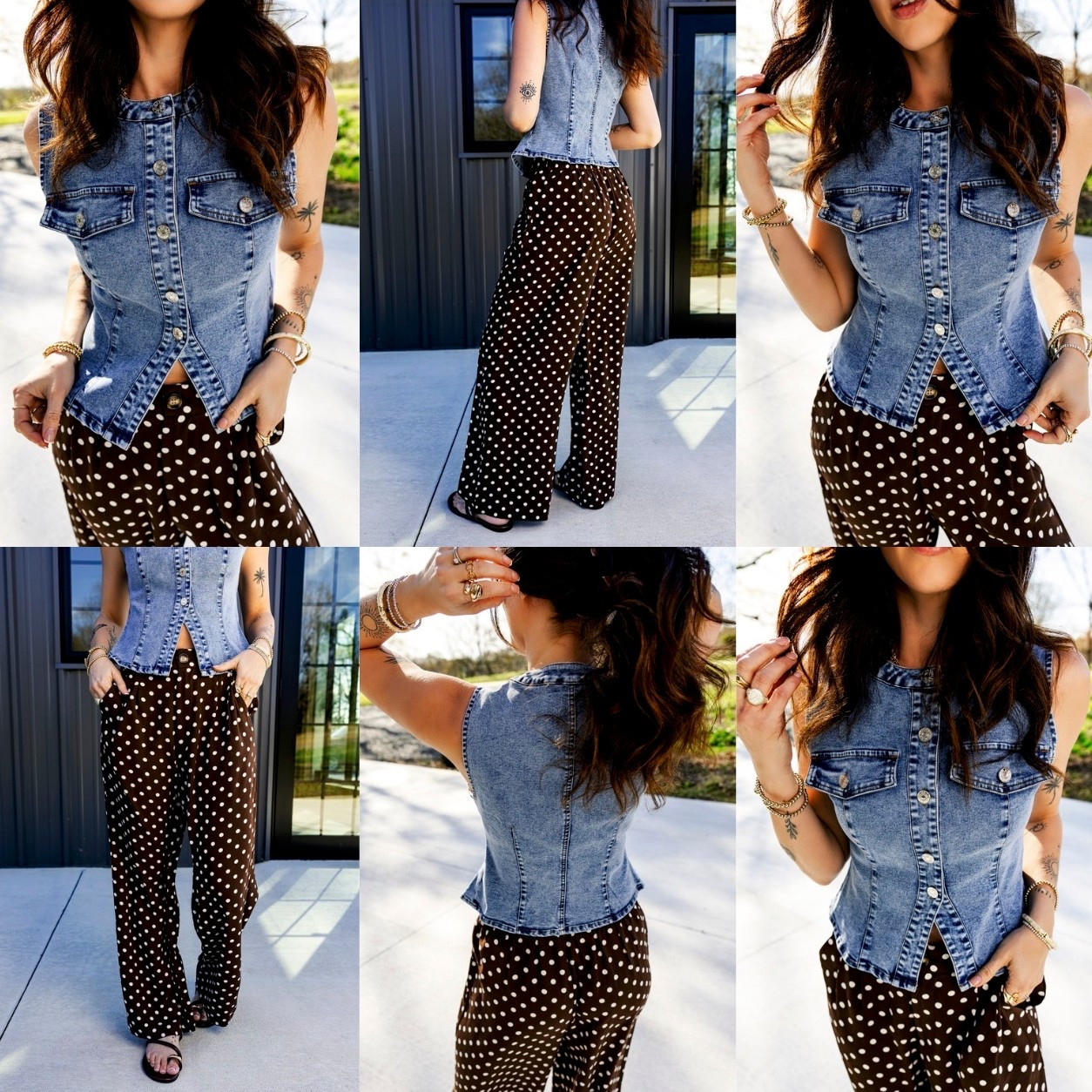 Spring outfit idea from Amazon. I love the way these polka dot pants fit. They have have stretch at the waist and a button front. They’re comfortable, but still look very structured! The denim vest fits well and also has stretch! 


#LTKootd #LTKgrwm