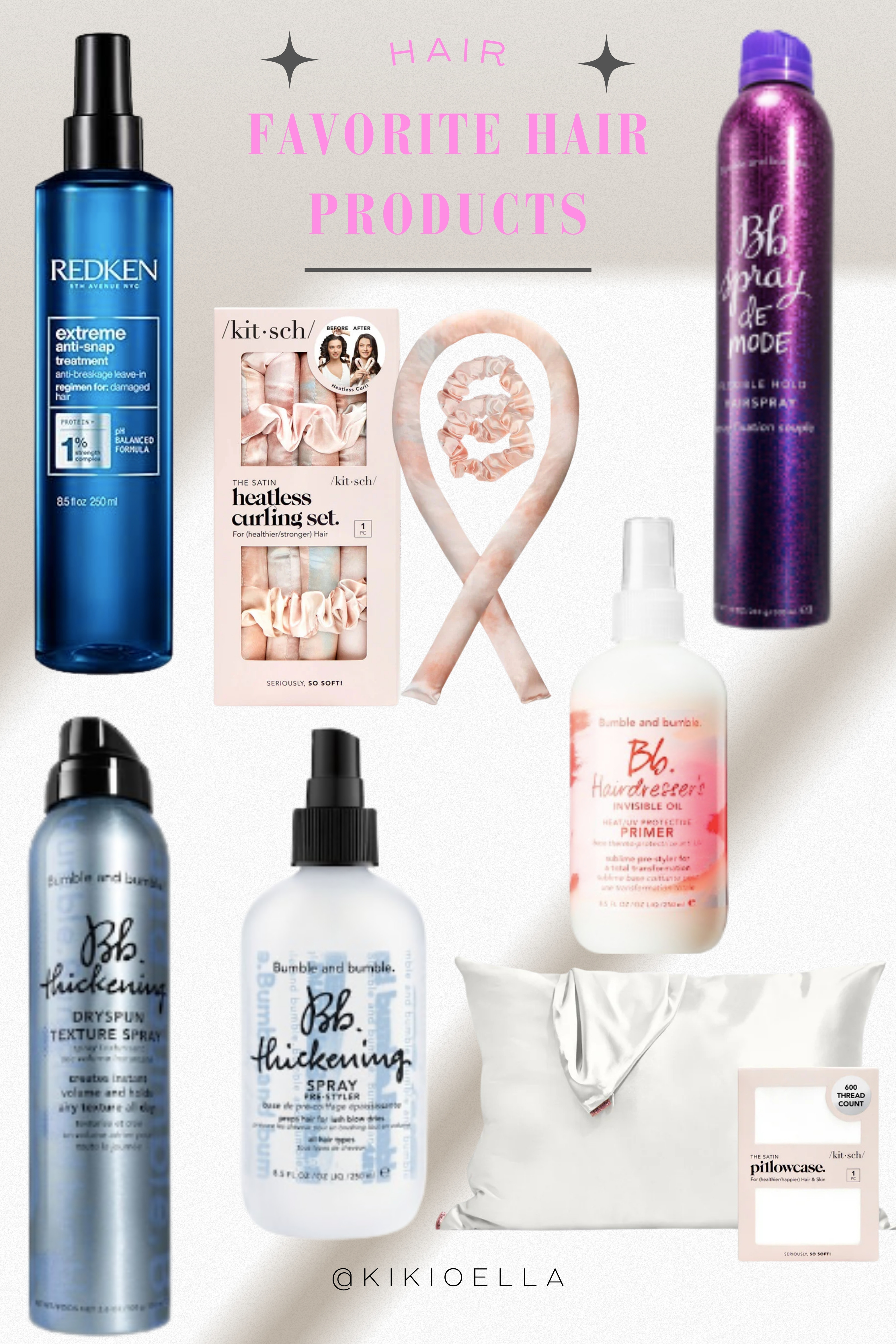 From effortless heatless curls to the perfect blowout—these are our go-to hair essentials! ✨ Whether we’re using our favorite heatless curlers, a trusty curling iron, or protecting our hair with a satin pillowcase, these products keep our hair looking its best with minimal damage. 💖 Linked everything we swear by for healthy, gorgeous locks!

#HairCareMustHaves #HealthyHair #HeatlessCurls #EffortlessWaves 

 

#LTKStyleTip #LTKBeauty #LTKFamily