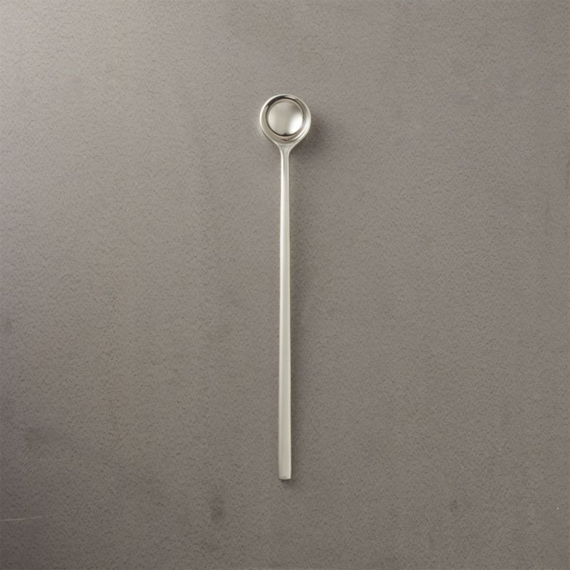Brew Silver Stirring Spoon + Reviews | CB2 | CB2