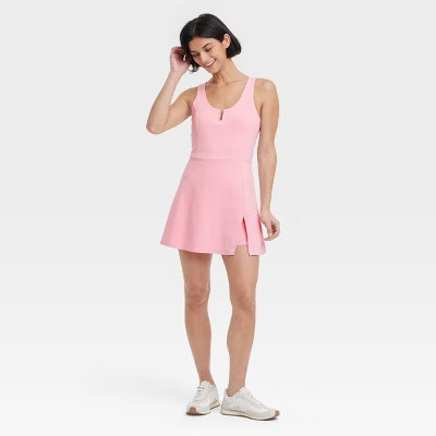 Women's Knit Slit Active Dress - All In Motion™ | Target