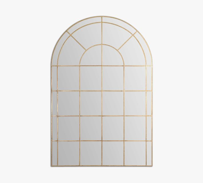 Alice Arched Windowpane Mirror | Pottery Barn | Pottery Barn (US)