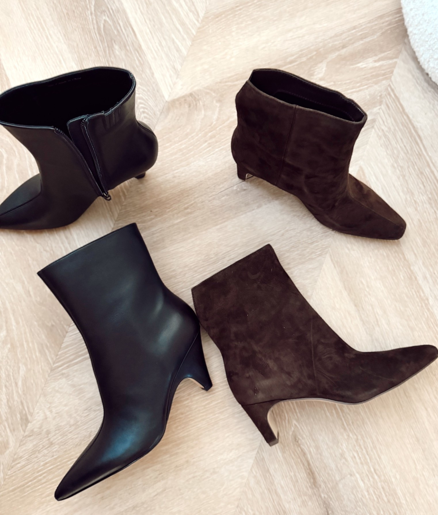 New arrivals for fall! 🤎🍂🤌🏼
Comfy, on trend and popular! 
Trending now! 
@dolcevita

#ad Fall boots. Fall style. Fall booties. Suede.

#LTKootd #LTKSeasonal #LTKWorkwear