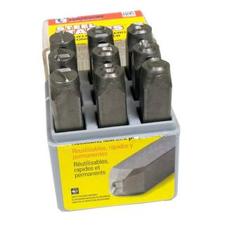 C.H. Hanson 1/2 in. Standard Number Set 20621 - The Home Depot | The Home Depot