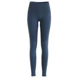 High-Rise Fitness Yoga Leggings in Dusty Blue | Chicwish