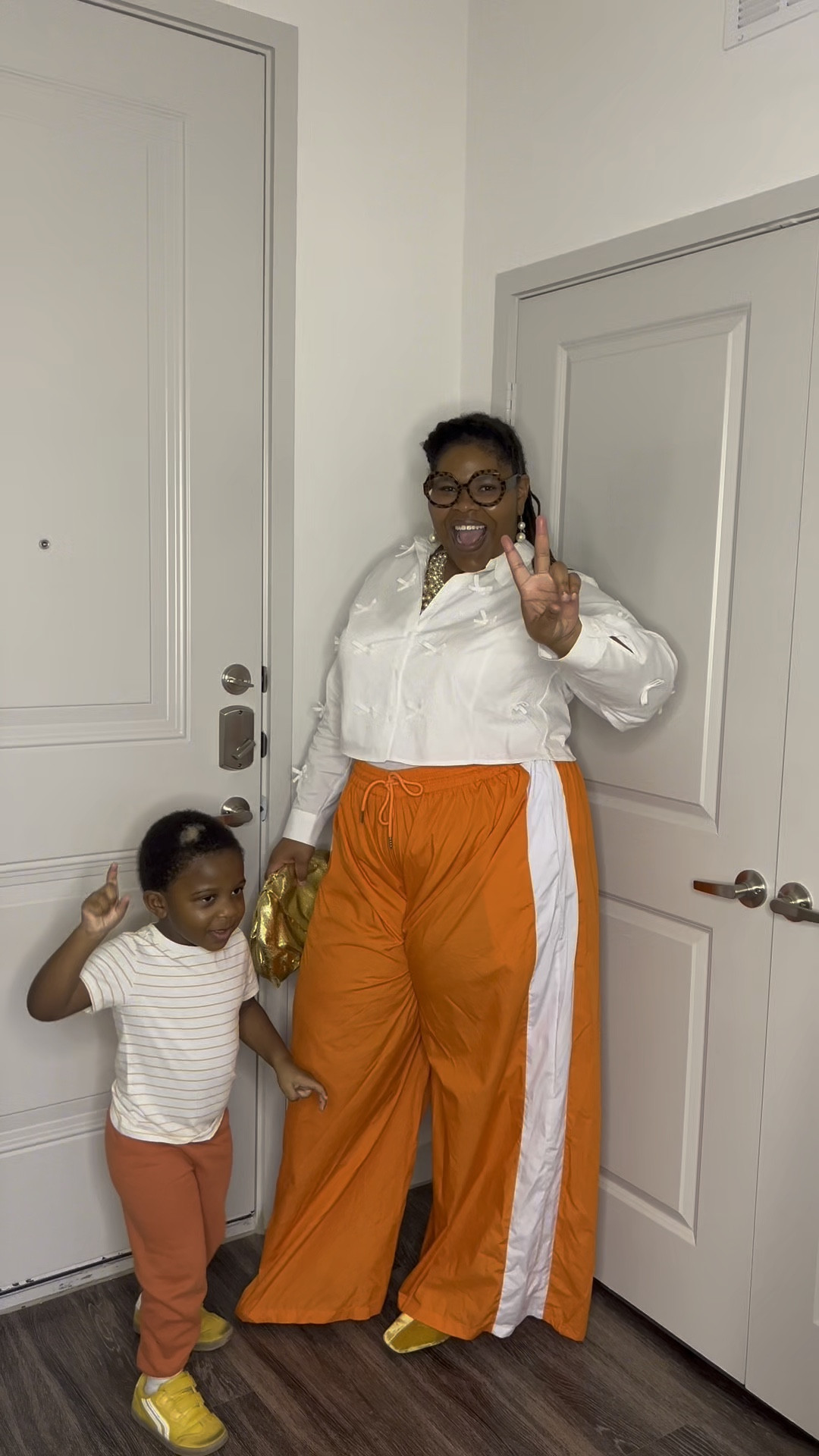 Love coordinating outfits with my baby boy 🧡

#LTKPlusSize #LTKKids #LTKFindsUnder100