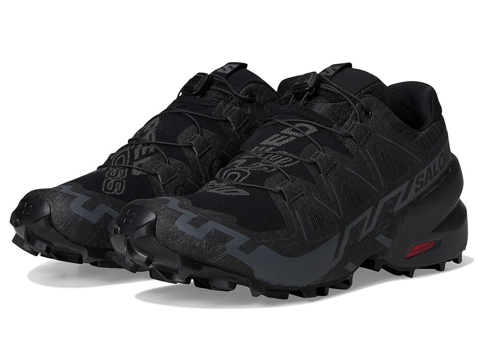 Salomon Speedcross 6 Women's Shoes Black/Black/Phantom : 10.5 B - Medium, Textile/Synthetic | Zappos