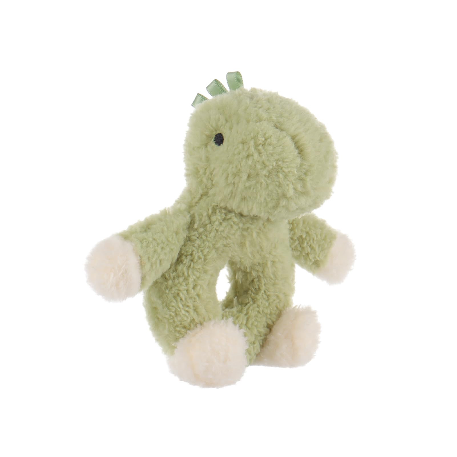 Apricot Lamb Baby Dinosaur Soft Rattle Toy, Plush Stuffed Animal for Newborn Soft Over 0 Months (... | Amazon (US)
