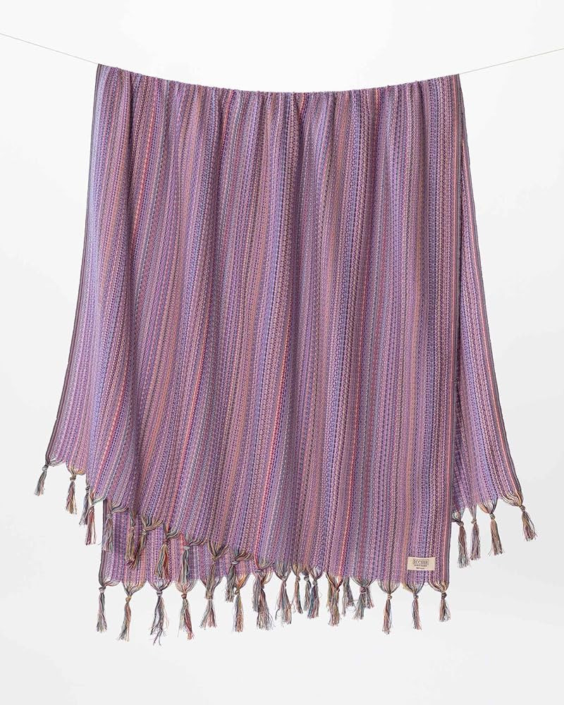 Amazon.com: Teema Large Turkish Beach Towel - 100% Turkish Cotton - Sand Free - Fast Drying - Ver... | Amazon (US)