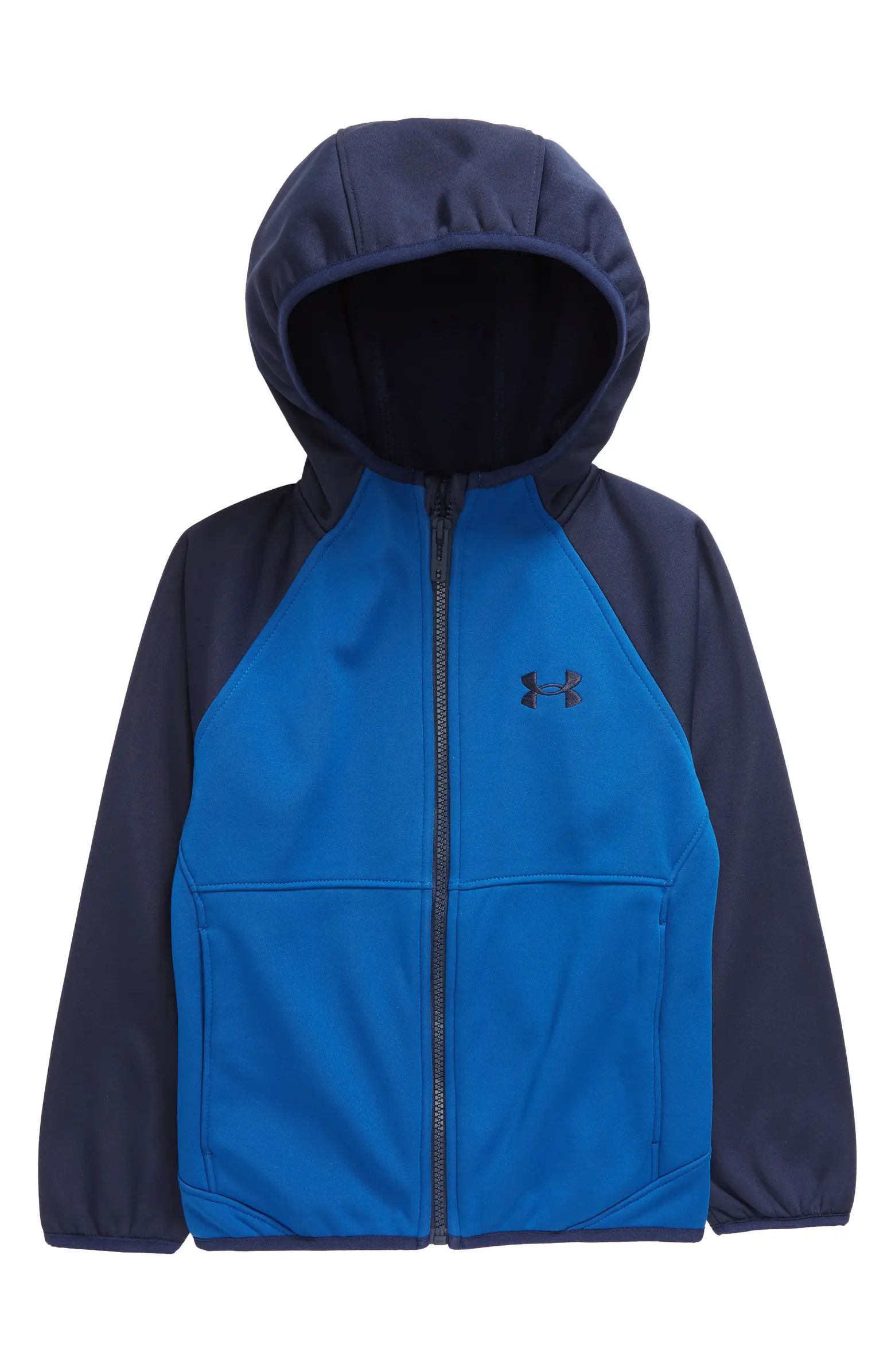 Kids' Sim Water Repellent Hooded Softshell Jacket | Nordstrom