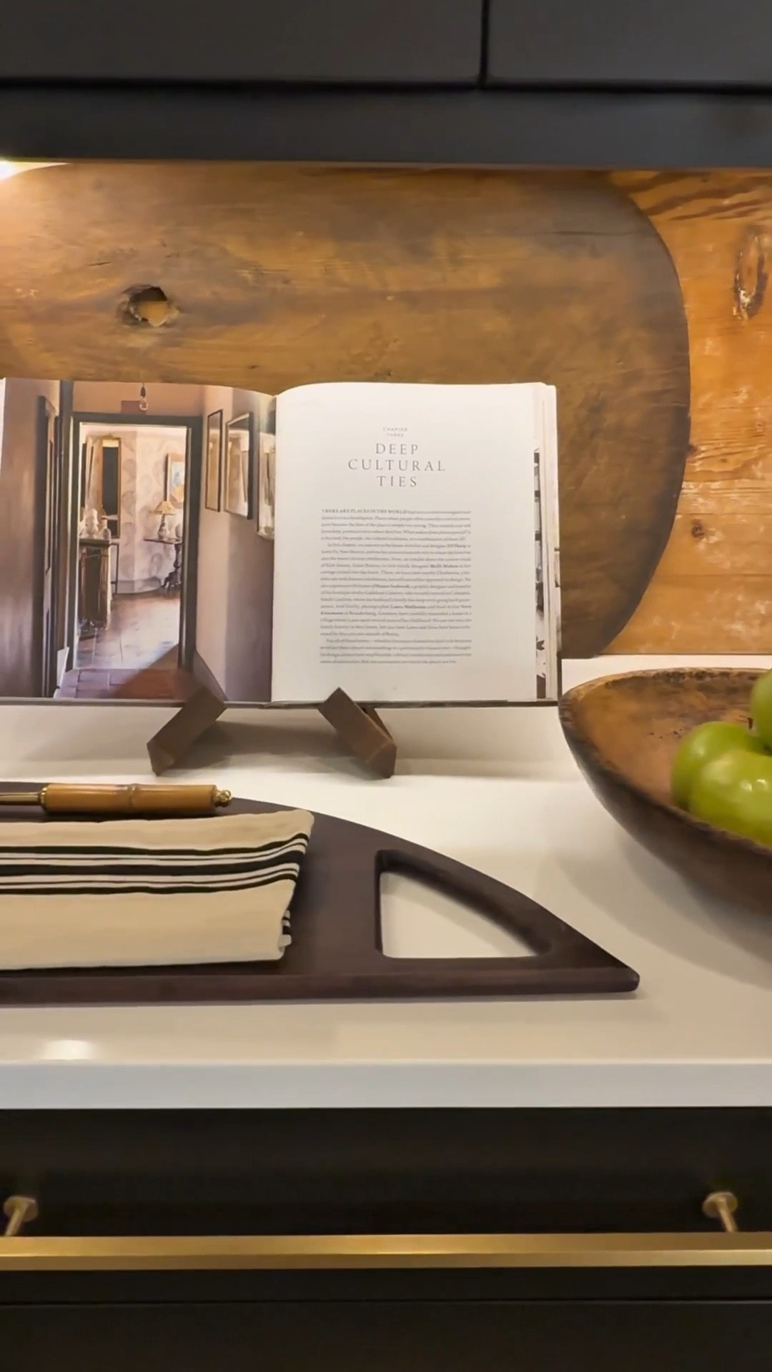 Here are a few ways I made my kitchen look more expensive. 

Under Cabinet Lighting
Florals - Real or Realist Faux
Small Lamp
Minimal Decorative Jars
Oversized Pendant Lighting 
Upholstered Counter Stools
Tabletop Fire-Pit
Oversized Salt & Pepper Mill
Unique and Large Cutting Boards
Book Holder
Decorative Oil Holders
Candles
Simple Linen Towels
Plush Runner
Wooden Fruit Bowl 
Cabinet Hardware
Dimmable Lighting (I have this in every single room of my home.) it’s a game changer!
Large Ceramic Bowl

#kitchendecor #luxurykitchenideas #amazonhome #kitcheninspo #warmkitchen #cozykitchen #blackcabinetsinkitchen


#LTKvlog #LTKHome #LTKdayinmylife