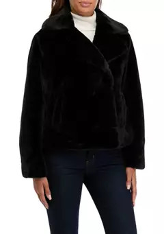 Crown & Ivy™ Women's Faux Fur Jacket | Belk