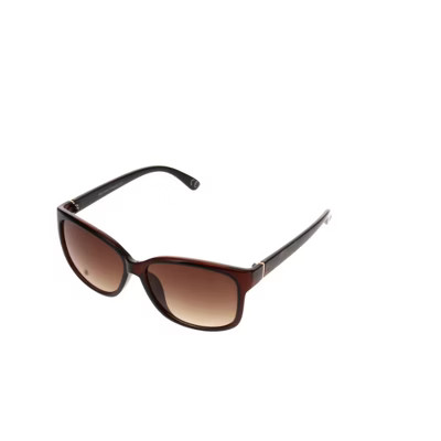 Women's Tortoise Shell Print Square Sunglasses with Gradient Lenses - Universal Thread™ Brown | Target