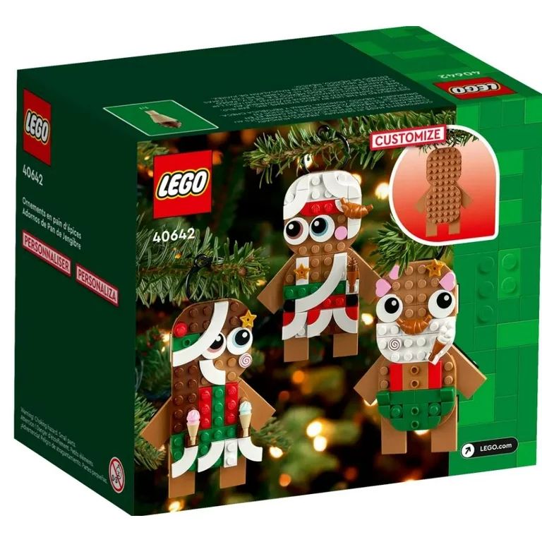 LEGO 40642 Gingerbread Ornaments 190pcs | Walmart (US)