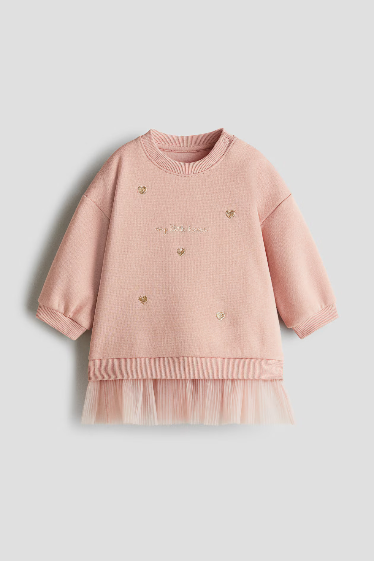 Sweatshirt Dress with Tulle Skirt | H&M (US + CA)