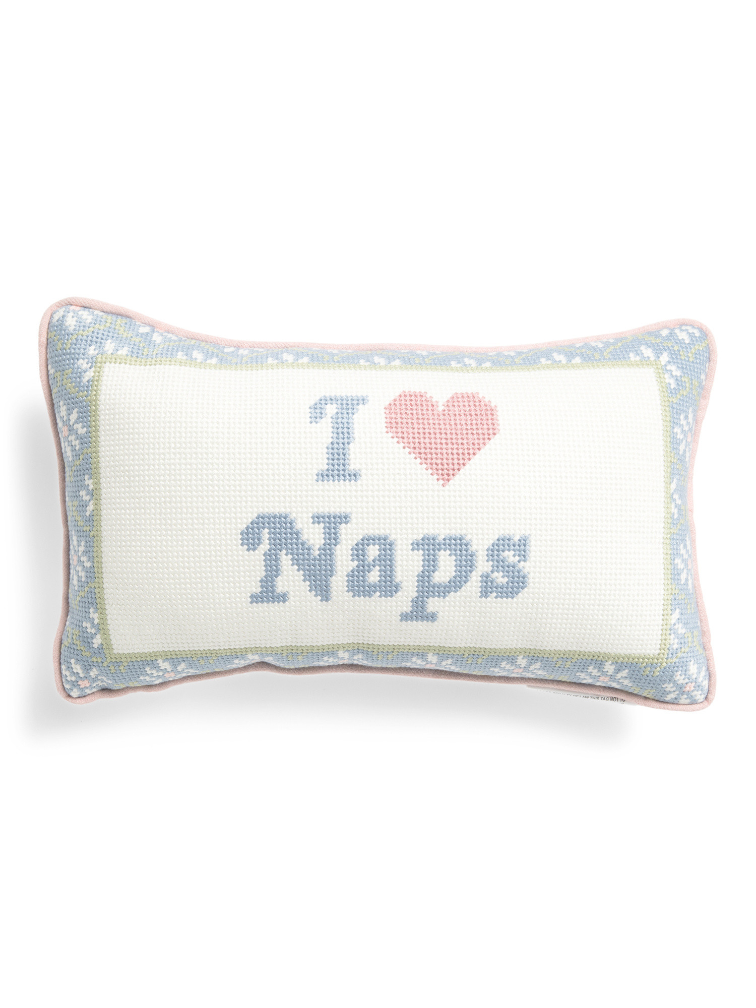 9x15 I Love Naps Needlepoint Pillow | TJ Maxx