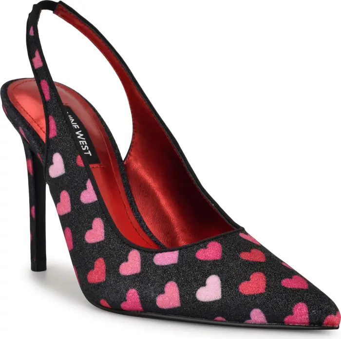 Feather Slingback Pump (Women) | Nordstrom