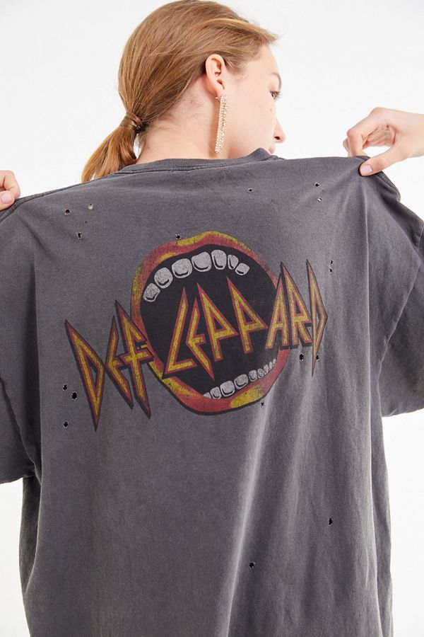 Def Leppard Love Bites T-Shirt Dress | Urban Outfitters (US and RoW)