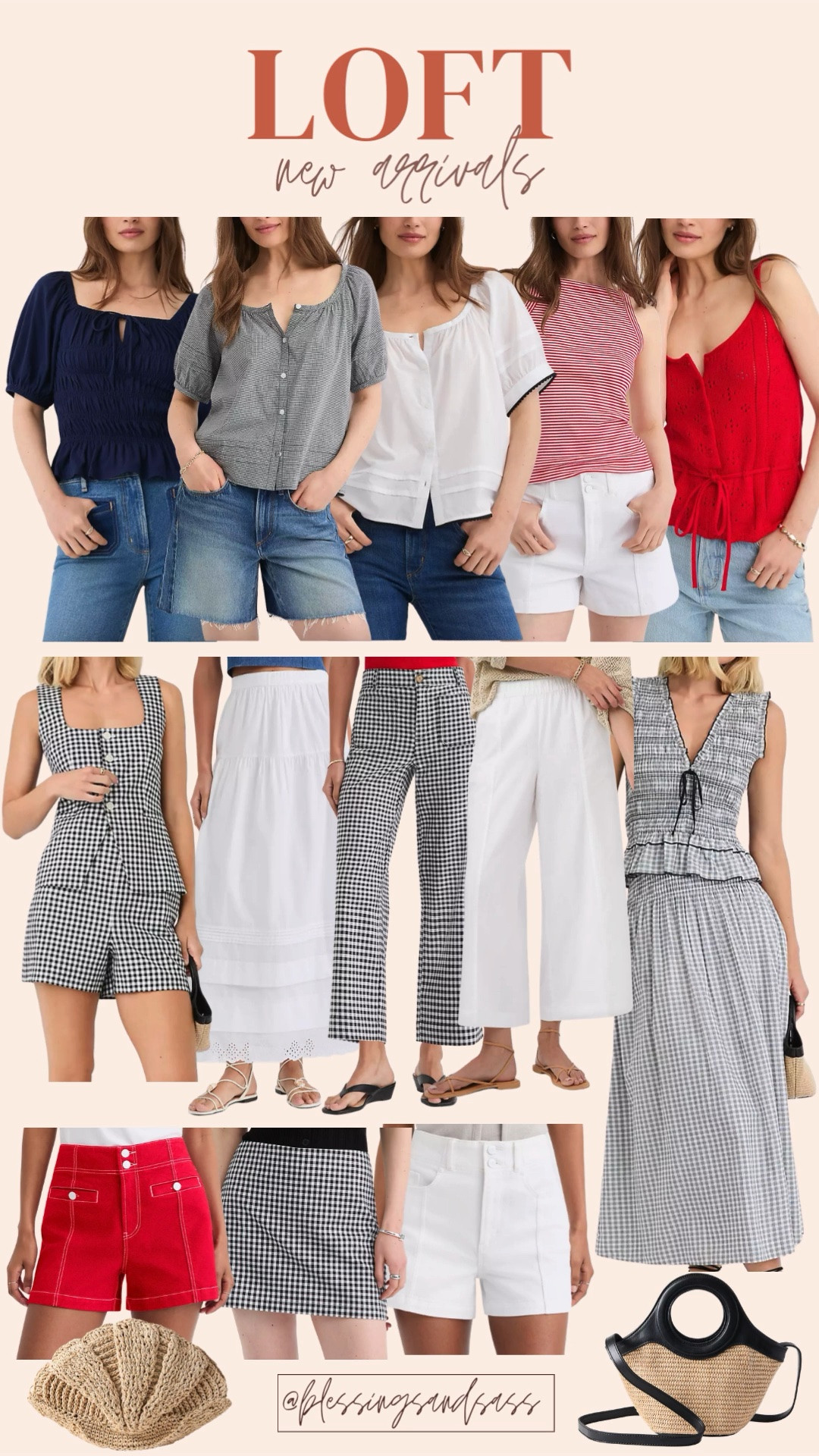 Loft new arrivals! Everything is on sale! 

Picnic style, Summer outfit, Vacation style, Mother’s Day, trending, gingham, red, Memorial Day weekend, linen pants, skorts, over 60 fashion, ageless style, summer style, spring fashion

#LTKSaleAlert #LTKOver40 #LTKSeasonal