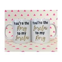 Two Gilmore Girl Mugs! Youre the Rory to my Lorelai / Youre the Lorelai to my Rory  Gilmore Themed Coffee Mugs | Etsy (US)
