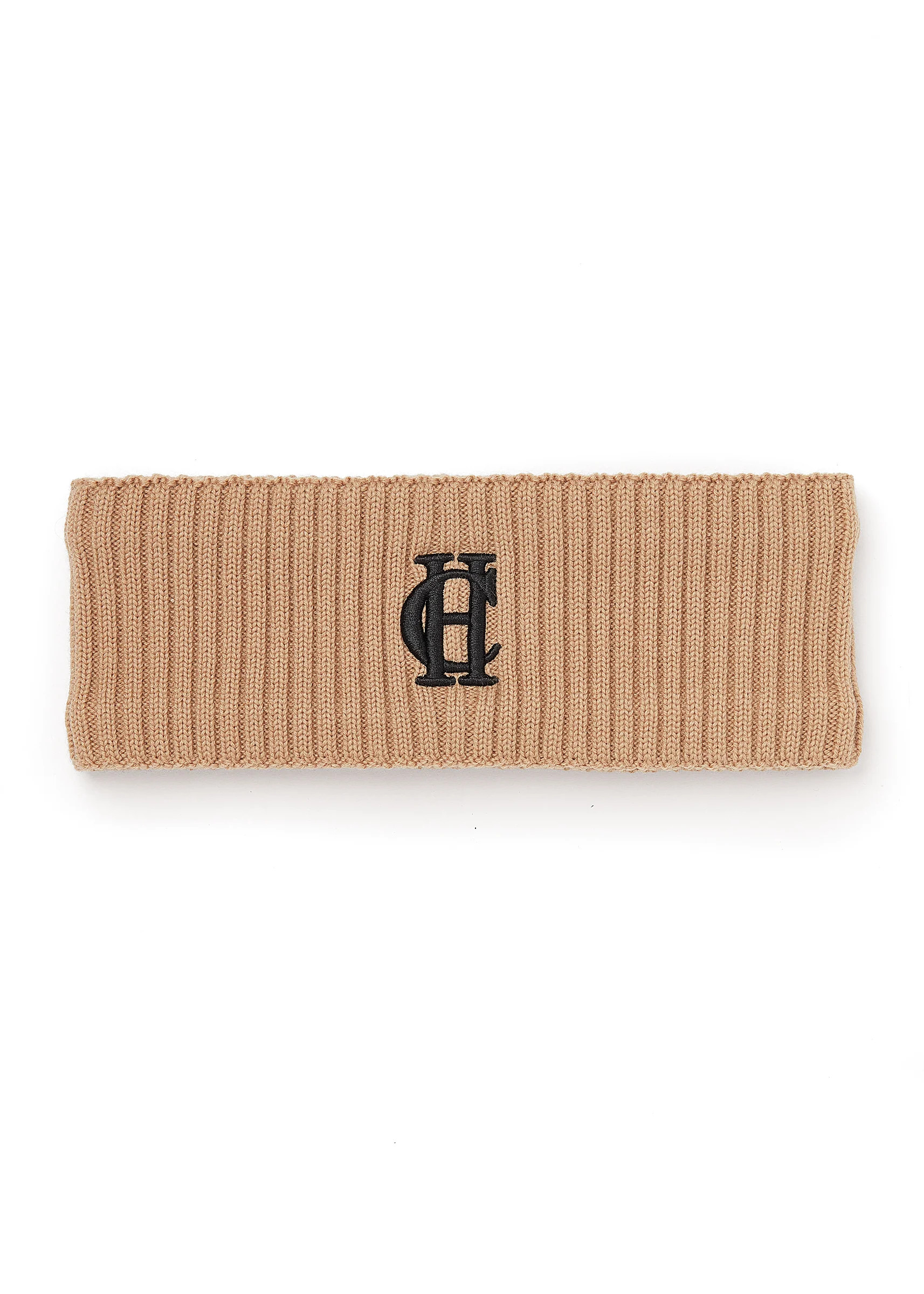 Chelsea Merino Headband (Camel) | Holland Cooper