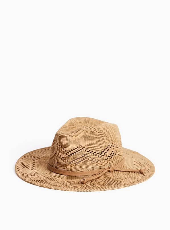 Natural Packable Straw Stetson Hat One Size | Tu Clothing