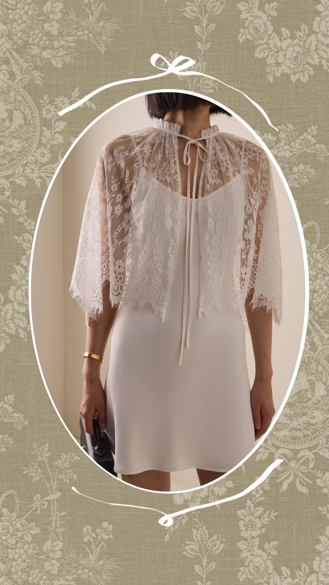Love this white lace cape to pair over any bridal looks! Sharing some other looks for less

#LTKWedding #LTKSeasonal