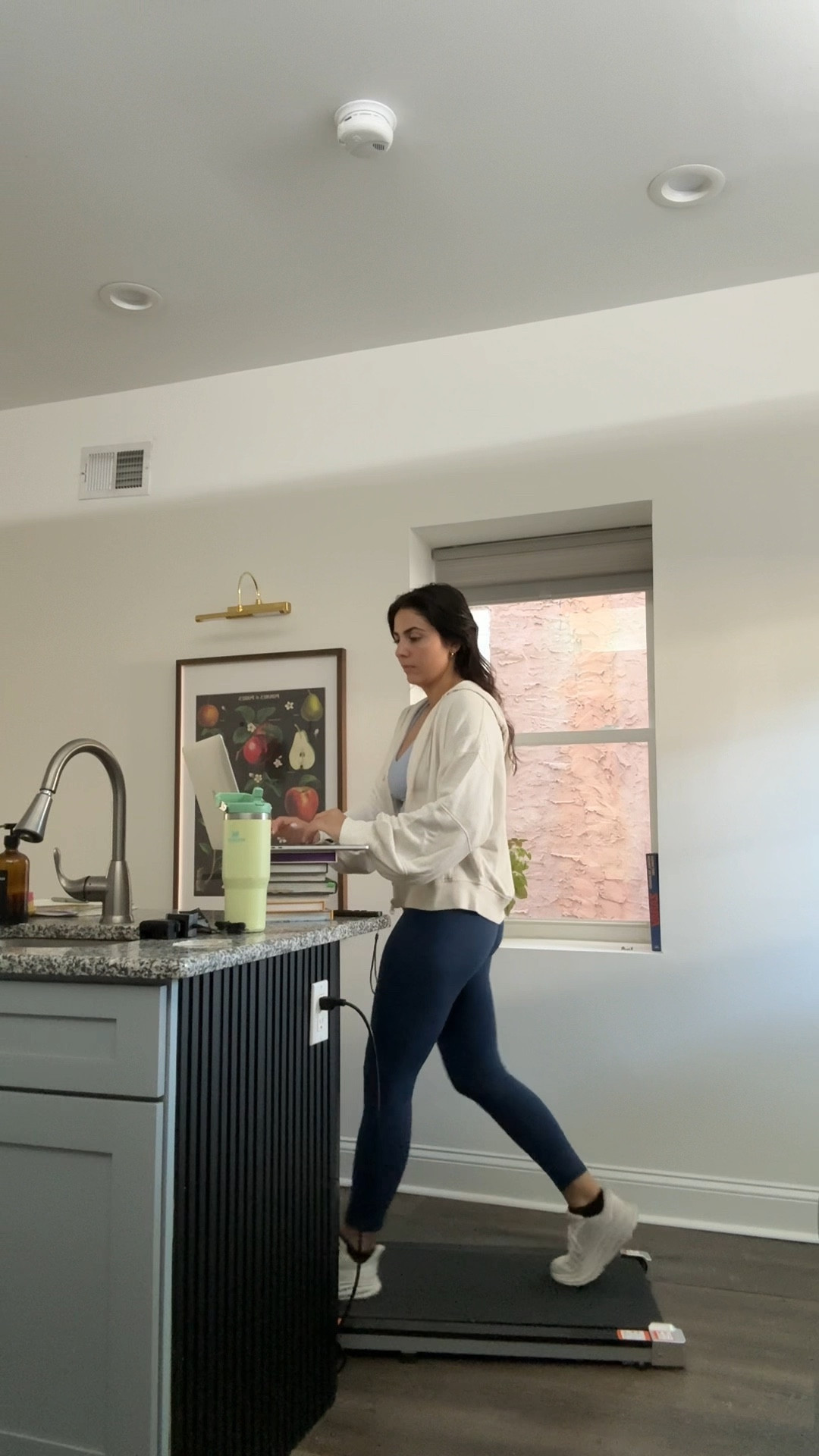 Absolutely loving this walking pad - it’s so convenient to use in the house since it has wheels & easily slides under your couch / furniture. 

Cheapest one I’ve found - under $150 & works great! 

#LTKHome #LTKActive #LTKSeasonal