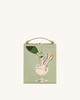 Taya-Wine Glass Pattern Embroidery Book Shape Clutch Bag - Light Green | JW PEI US