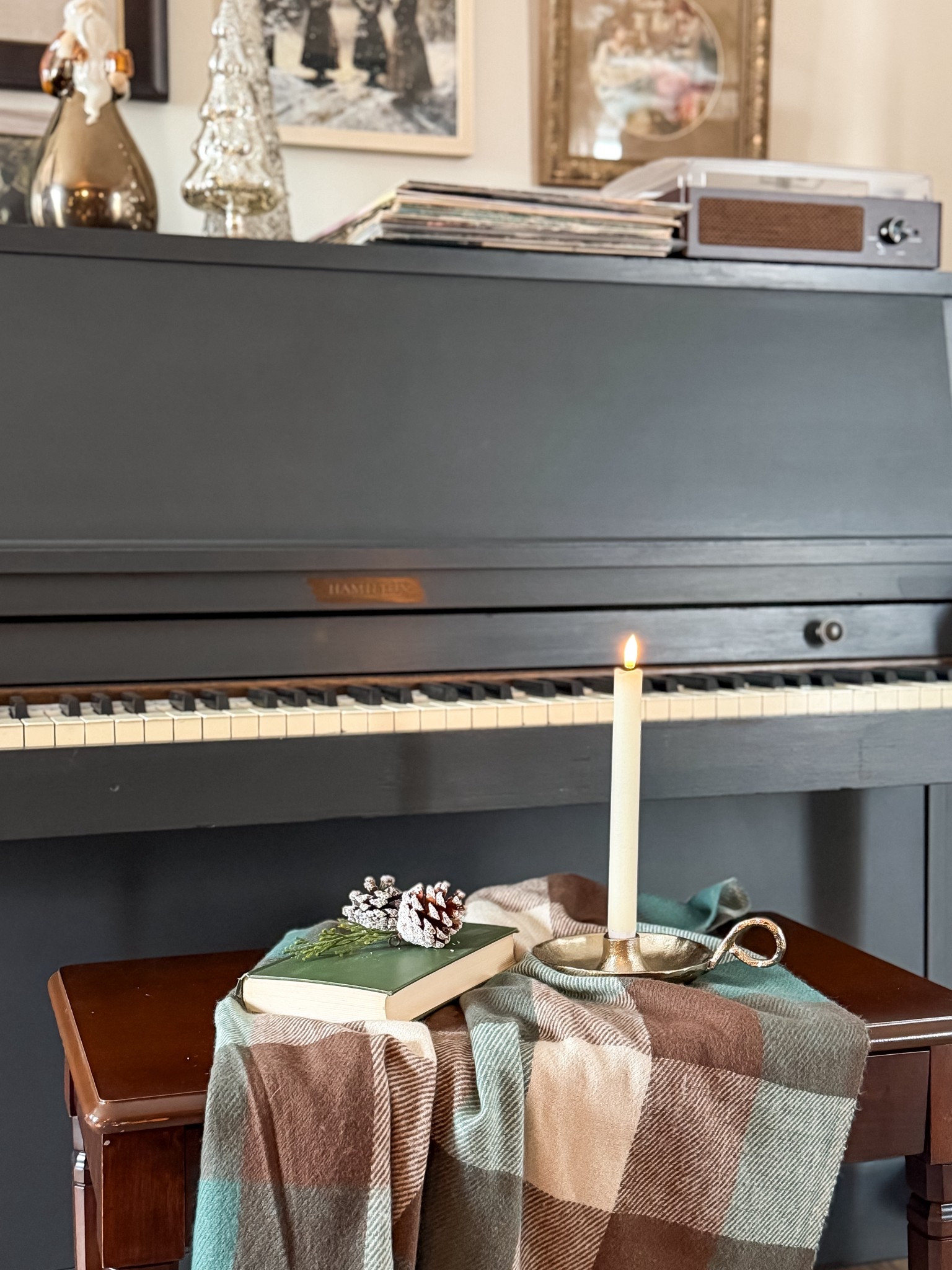 Decorating around the piano for the holidays! 

#LTKHome #LTKHoliday #LTKSaleAlert