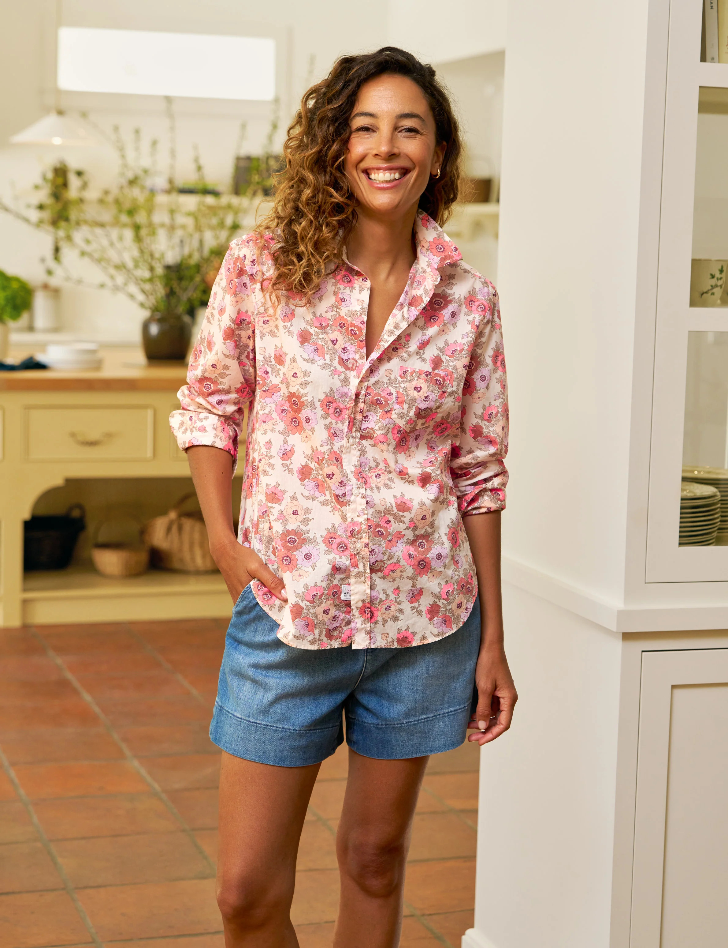 EILEEN Neon Florals, Made with Liberty Fabric | Frank & Eileen