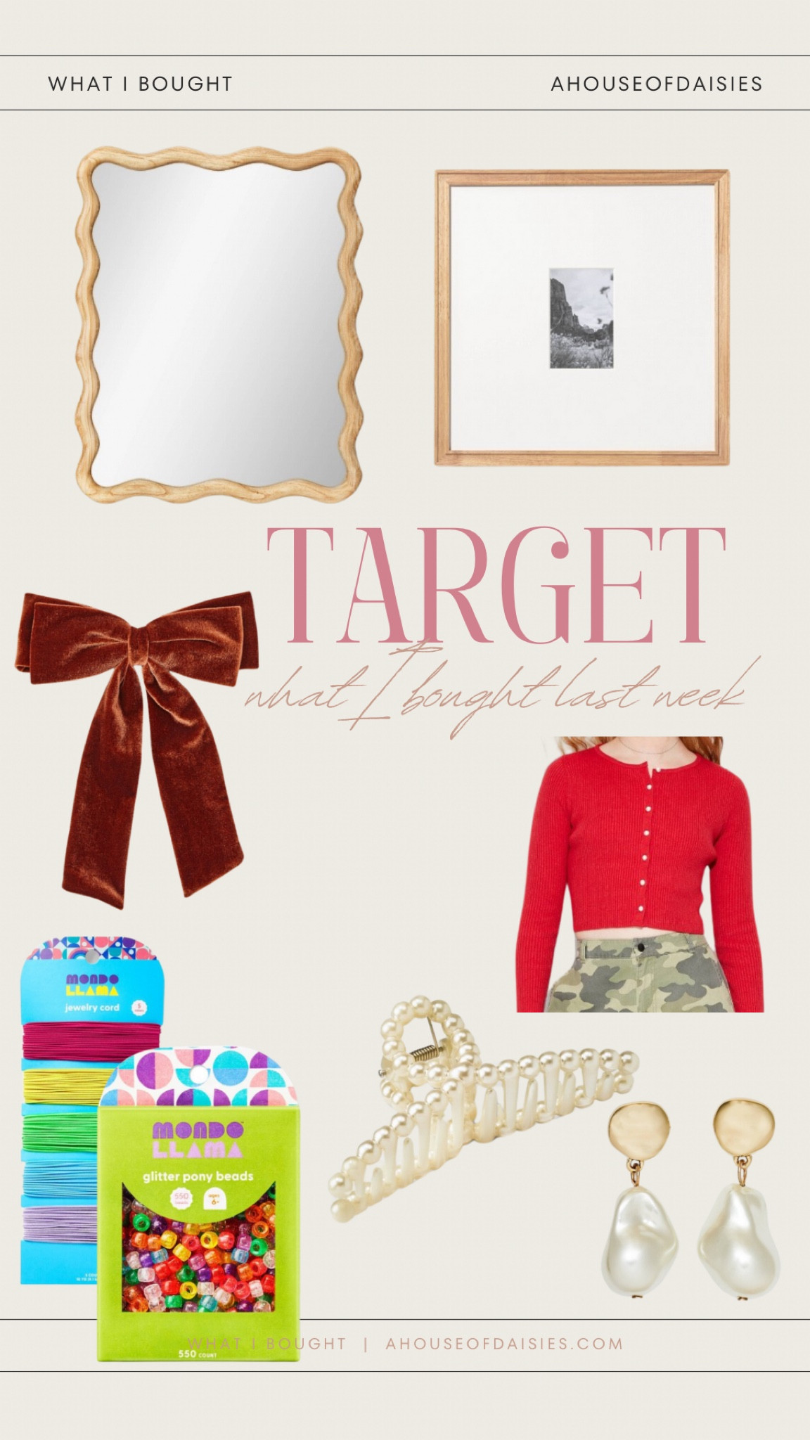 Target home decor, target holiday, red sweater, claw clip, toddler activities, earrings 

#LTKFindsUnder50 #LTKStyleTip #LTKHome