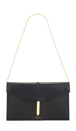 Tokyo Clutch in Black Smooth | Revolve Clothing (Global)