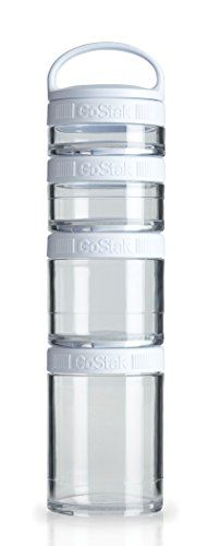 BlenderBottle GoStak Food Storage Containers for Protein Powder, Healthy Snacks, and Portion Control | Amazon (US)