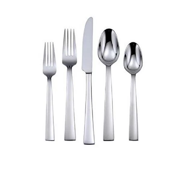 Oneida Madison Avenue 45 Piece Casual Flatware Set, 18/0 Stainless, Service for 8,Silver | Walmart (US)