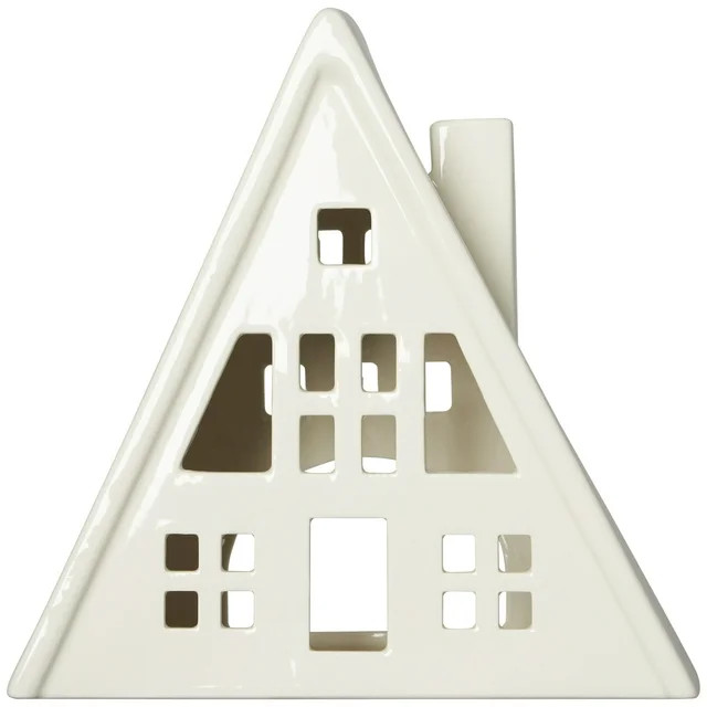 My Texas House, White Large A-Frame Ceramic House, 8 inch | Walmart (US)