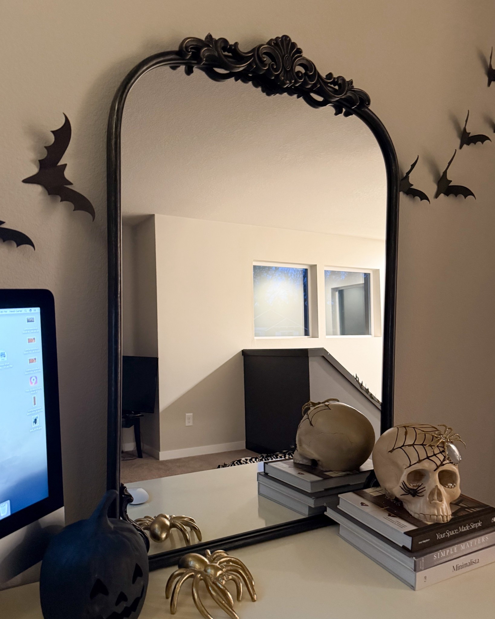 STUNNING mirror. Anthro dupe! Very solid and sturdy at a great price! Home. Office. 

#LTKHalloween #LTKFindsUnder100 #LTKHome