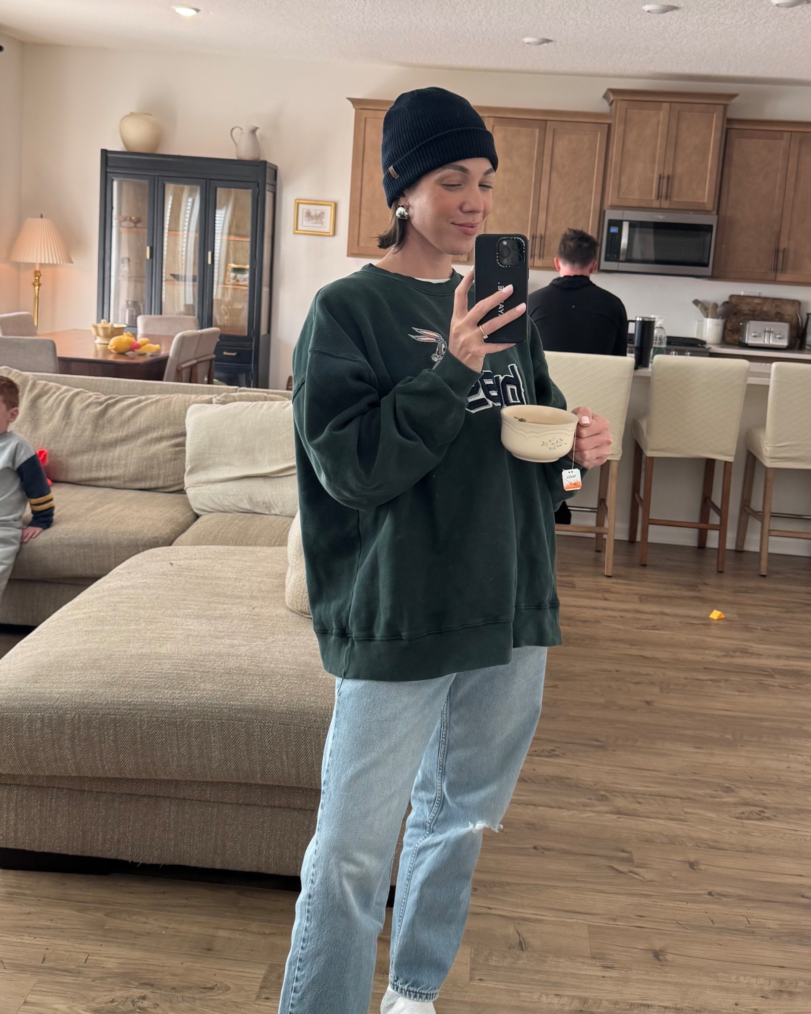 Casual everyday outfit, mom uniform outfit, comfy casual style, oversized sweatshirt outfit, neutral casual outfit, fall casual outfit ideas, winter casual outfit, relaxed everyday look, light wash straight leg jeans, classic denim outfit, minimalist casual fashion, cozy at home outfit, errands outfit ideas, athleisure inspired outfit, affordable casual fashion, timeless basics outfit, neutral wardrobe staples, easy mom outfit, weekend casual style, comfortable everyday wear

#LTKTall #LTKFindsUnder100 #LTKFindsUnder50